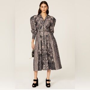 ULLA JOHNSON | $595 Puff Shoulder Dress